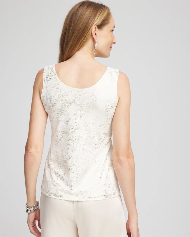 Foiled Microfiber Tank - image 3